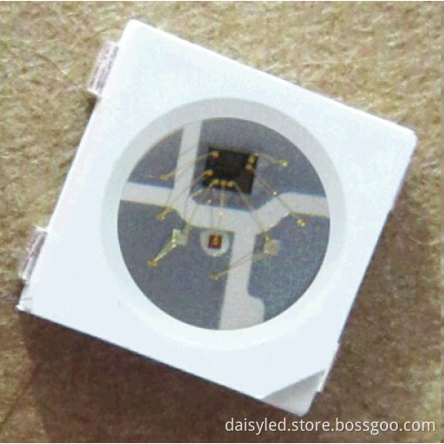 signal break-point continuous transmission sk6822 led